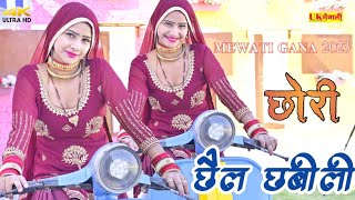 में हूं छोरी छैल छबीली  Asmina Official Video  Sahin Apsana  Mewati Gana  New Mewati Song 2023 [upl. by Arrek865]