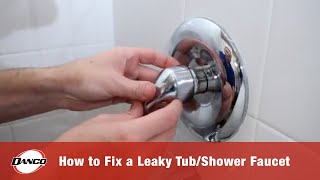 How to Fix a Leaky TubShower Faucet [upl. by Cobbie]