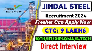 Jindal Steel Recruitment 2024 Apply Online  Bihar LRC Update 2024  Jindal Steel Jamshedpur Job [upl. by Garry89]