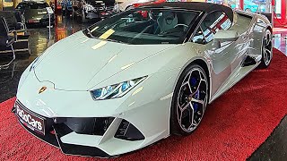 New Lamborghini Huracan EVO Spyder 2023  Brutal V10 Lambo in Detail [upl. by Alurta]