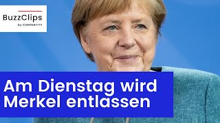 Angela Merkel wird Dienstag entlassen [upl. by Adnac]