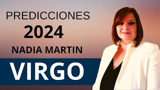 ¿QUE VIENE EN 2024 PREDICCIONES SIGNO DE VIRGO  NADIA MARTIN [upl. by Schaffel379]