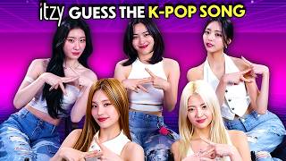 ITZY Guesses The KPop Song From The Dance Choreography ITZY [upl. by Gobert]