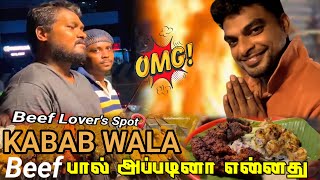 அடிச்சி Knockout பண்ணியாச்சு Kabab Wala Shop  Beef amp Chicken Kabab  A2B Vlogs [upl. by Sorel592]