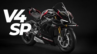 Slideshow Ducati Panigale V4 SP 2021 Black 🏍 [upl. by Vitalis970]