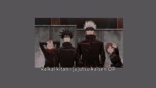 kaikai kitan  jujutsu kaisen OP but its a lofi hiphop [upl. by Nikki]