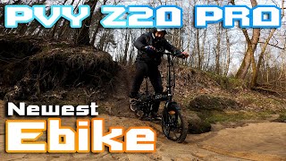 PVY Z20 PRO EBike Review 🤔 Good Quality Light amp Multipurpose Electric bike on 20quot 🍻 [upl. by Nitsid87]