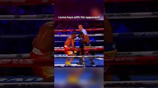 Lomachenko Toys with his opponentboxing [upl. by Ecinue763]