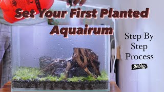 Nano Planted Aquairum setup  Dry Start Method  தமிழ் [upl. by Nettirb]