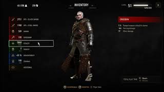 The Witcher 3 My Max Ursine armor build [upl. by Trebreh]