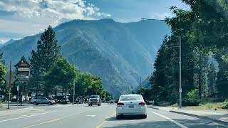 Driving Through Leavenworth Washington [upl. by Strander]