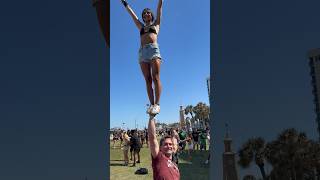 WATCH that look through cheer daytona cheerleading stunting fyp beach cupie viral popular [upl. by Gamin]