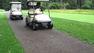 Keswick Hall Porous Pave Cart Path [upl. by Onitram]