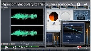 Spiricom Electrolarynx Trials  Live Facebook Stream 122216 [upl. by Kawai]