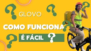 GLOVO como funciona entregas ganhos Vale a pena [upl. by Namreh867]