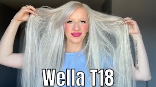 WELLA T18 TONER [upl. by Dulciana]