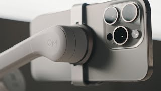 DJI Osmo Mobile 6  The Ultimate Phone Stabilizer For iPhone 15 Pro [upl. by Enilauqcaj]