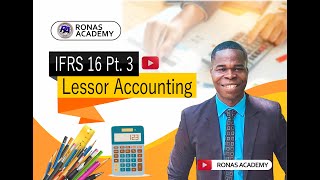 IFRS 16 Leases Pt 3 Lessor Accounting acca icag cib ifrs [upl. by Scammon736]