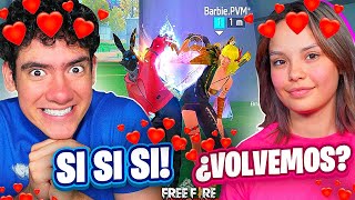 VOLVÍ a JUGAR FREE FIRE CON MI EX NOVIA BARBIE   TheDonato [upl. by Elnar]