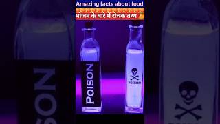 Top 10 Amazing facts about food 🥝  Food fact in Hindi facts shorts [upl. by Misak265]