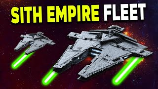 SITH Empire Vs OLD Republic Fleet  Star Wars Empire at War  Yoden Mod [upl. by Assillam85]