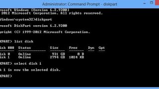 clean disk with CMD  How to Format a Drive using Command PromptDiskpart  Any Windows OSsoftware [upl. by Legnaros277]