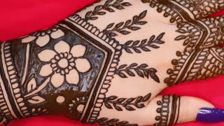 Navratri Special Mehndi Design Simple and Easy Mehndi ki Design and Beautiful Henna Mehndi Design [upl. by Lietman]