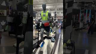 Running moving dummy mannequin Dick’s House of Sports Sporting Goods Boston [upl. by Aihsit]