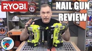 Ryobi AirStrike P320 and P325 Nail Gun Review  Nail Guns Everywhere [upl. by Case466]