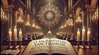 O Sacramentum Sanctissimum  Gregorian Chant Hymn for Eucharistic Adoration  Sacred Choir Music [upl. by Erodoeht]