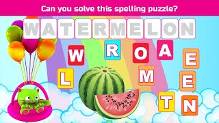 EduKitty ABC 3  Learn to Spell Recognize Letters and Build Your Vocabulary  Cubic Frog Games [upl. by Chadwick728]