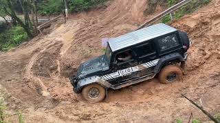 Muddiest Hill Climbing On Car  Deadliest Road [upl. by Goddard]