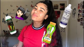 The Products I Use To Help Grow My Hair [upl. by Henn]