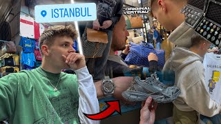 JUNGE IST DAS KRANK🤬 XXL FAKE BASAR ISTANBUL quotSHOPPINGquot VLOG🛍️😭  Jan [upl. by Gnilrets]