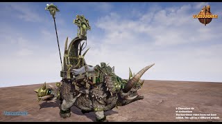 Warhammer Lizardmen  Stegadon [upl. by Zippel]