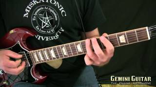 Stoner Rock Lesson  Groovy Pentatonic Riffing [upl. by Phail207]