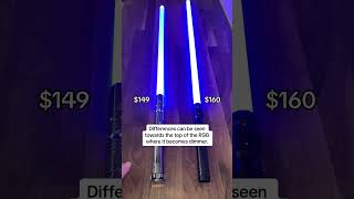 RGB VS Neopixel Lightsaber Comparison [upl. by Oehsen]