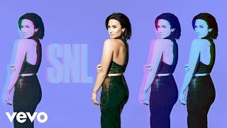 Demi Lovato  Stone Cold Live on SNL [upl. by Cotter]