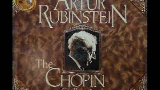 Arthur Rubinstein  Chopin Nocturne Op 15 No 3 in G [upl. by Flatto]