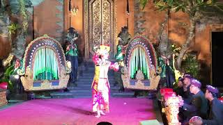 Ubud Palace Bali  Legong amp Barong Waksirsa Dance  Jan 2023 [upl. by Lemrahs]