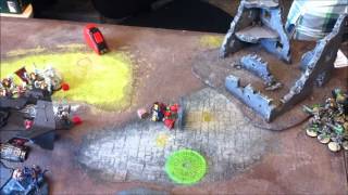 40k Battle Report 34  Necrons vs Blood Angels [upl. by Houston632]