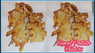 Sweet Potato fritters [upl. by Narhem]