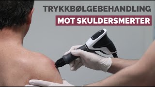 Trykkbølgebehandling mot Skuldersmerter [upl. by Barcot]