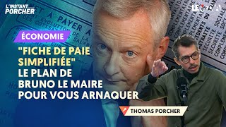 LE PLAN DE BRUNO LE MAIRE POUR VOUS ARNAQUER [upl. by Nahtannhoj991]