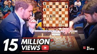 When arch rivals meet Magnus Carlsen vs Hikaru Nakamura [upl. by Asare]