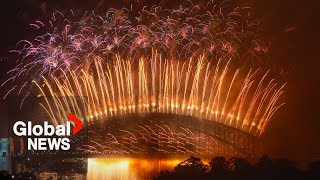 New Years 2024 countdown celebrations amp fireworks around the world  PART 1 [upl. by Atinor]