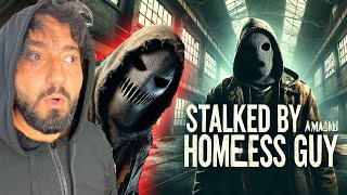 STALKED BY A MASKED HOMELESS GUY IN AN ABANDONED FACTORY GONE WRONG [upl. by Iclehc]