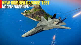 New Bomber Pan Spatial Jacknife Damage Test VS TU 222【Modern Warships】 [upl. by Jeu]