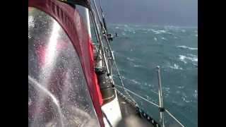 Sudden Storm in the Gulf of Corinth Greece Series by Rick Thompson Video 2 [upl. by Anirtac]