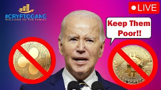 Biden Wants To End Crypto amp Keep US In Poverty [upl. by Nolra]